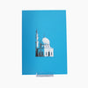 Minimalistische Moschee - 3D Druck Visual Artwork