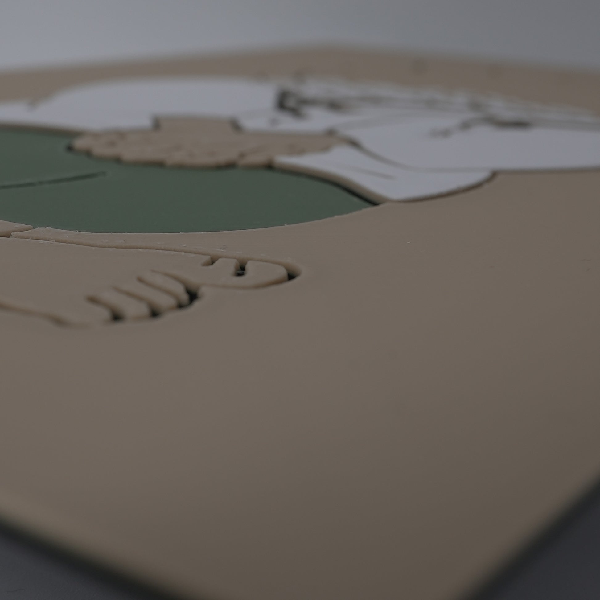 Handala Kufiya - 3D Druck Visual Artwork