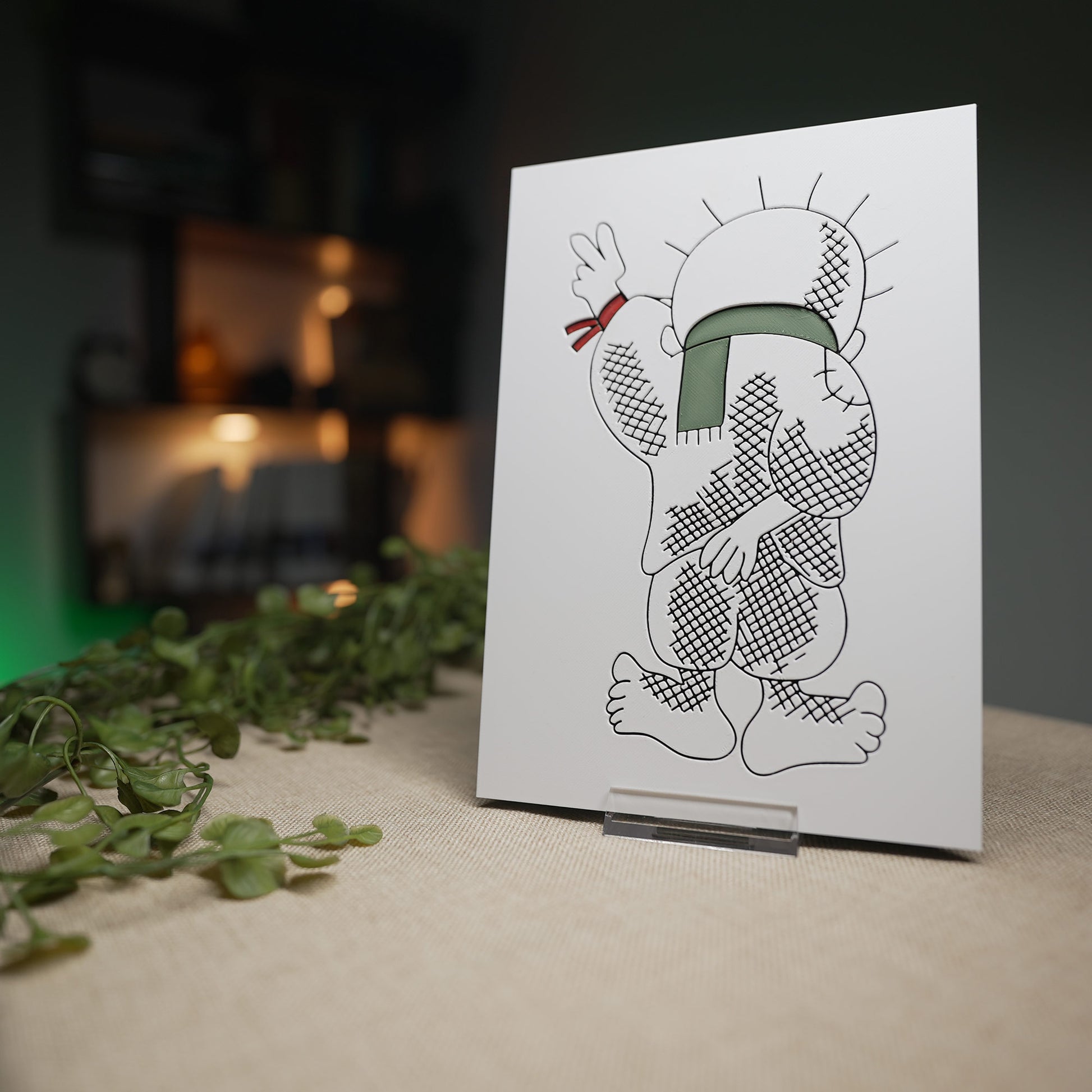 Handala Peace - 3D Druck Visual Artwork
