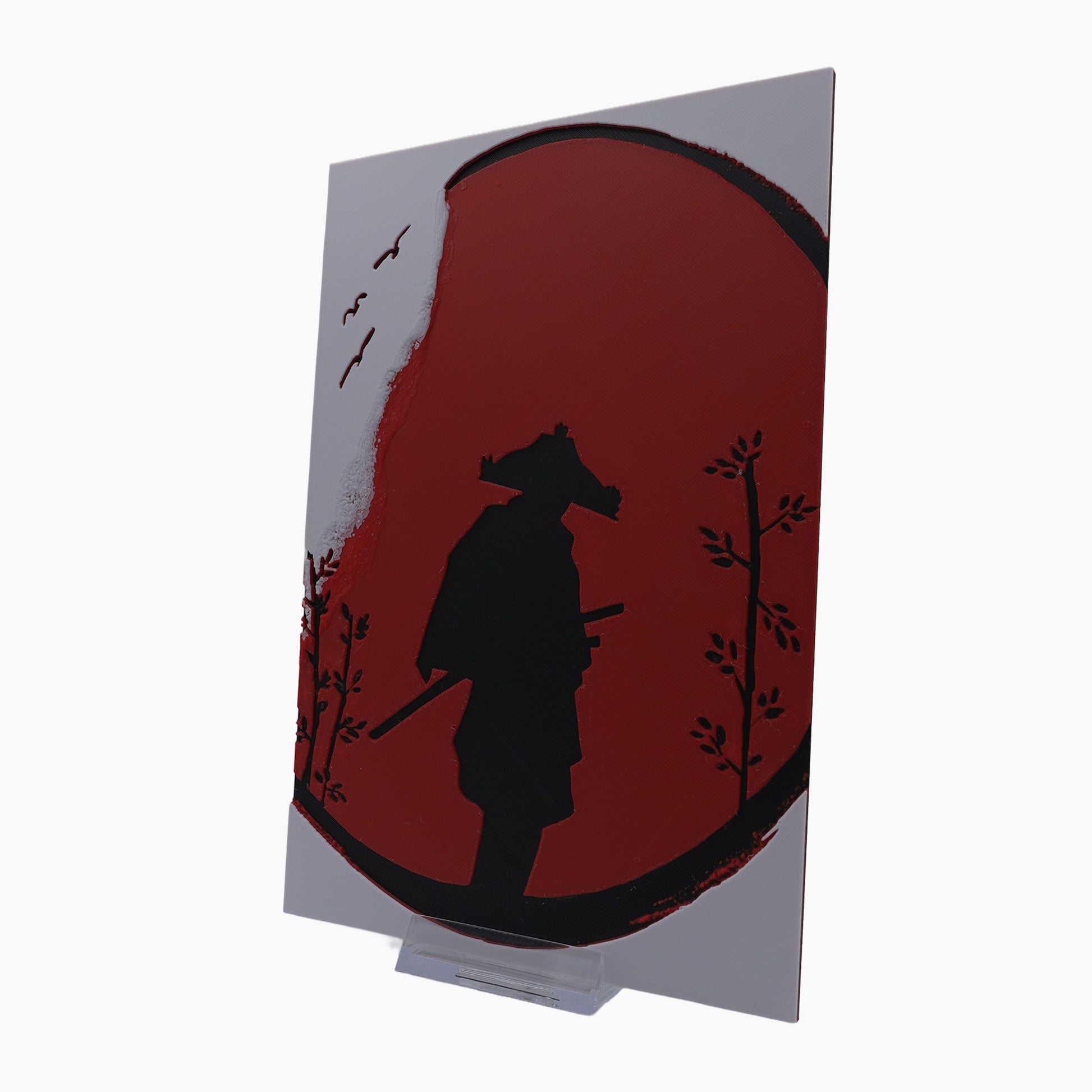 Japanischer Samurai - 3D Druck Visual Artwork