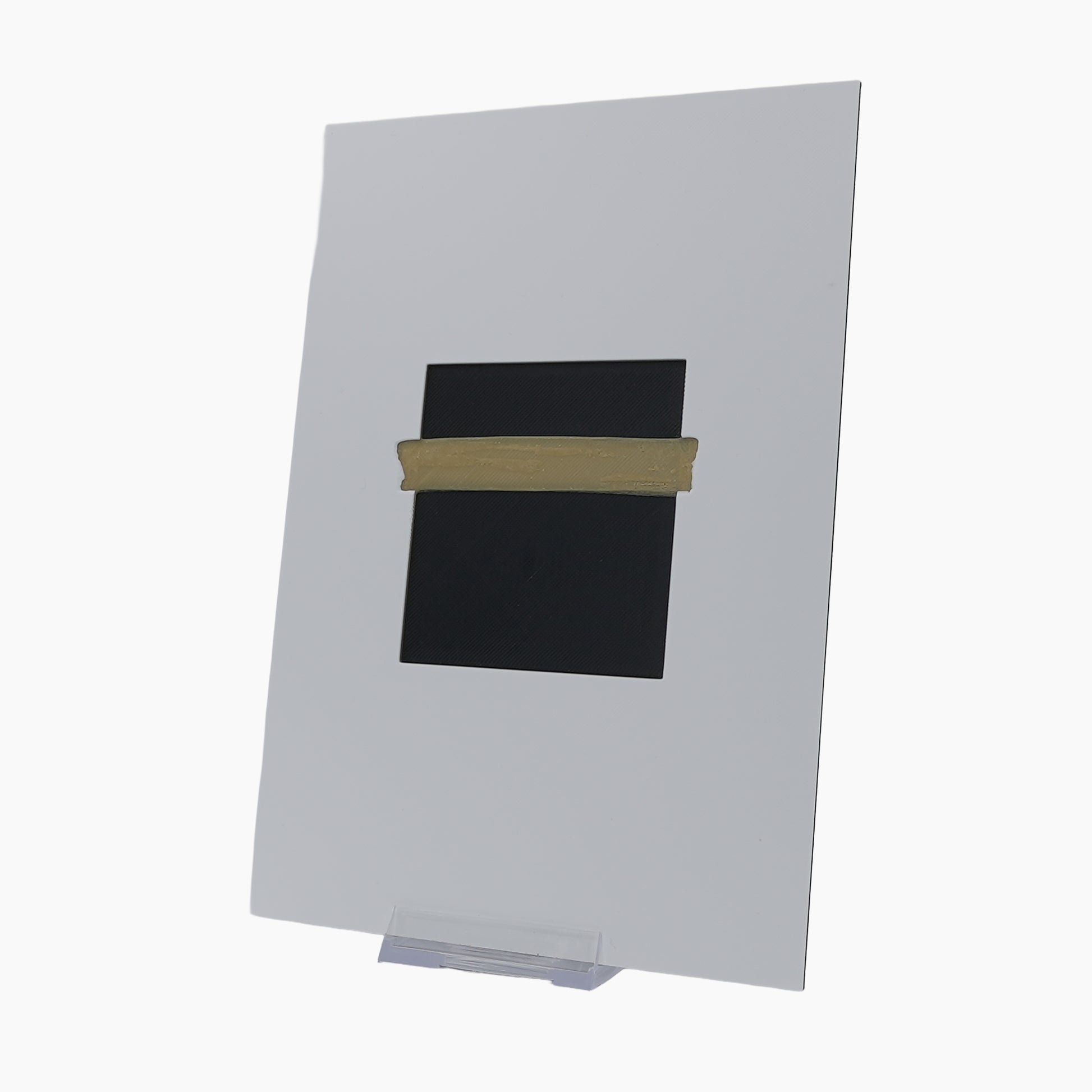 Kaaba Minimalistisch - 3D Druck Visual Artwork