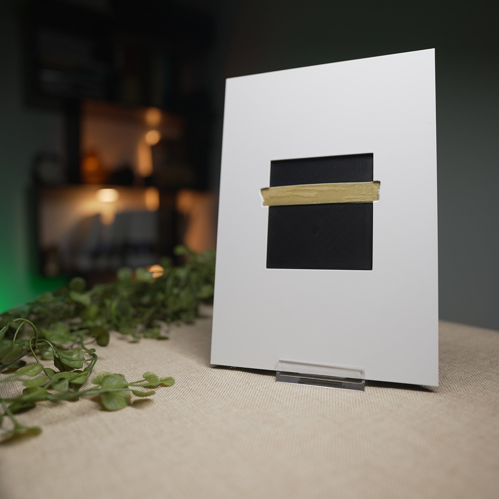 Kaaba Minimalistisch - 3D Druck Visual Artwork