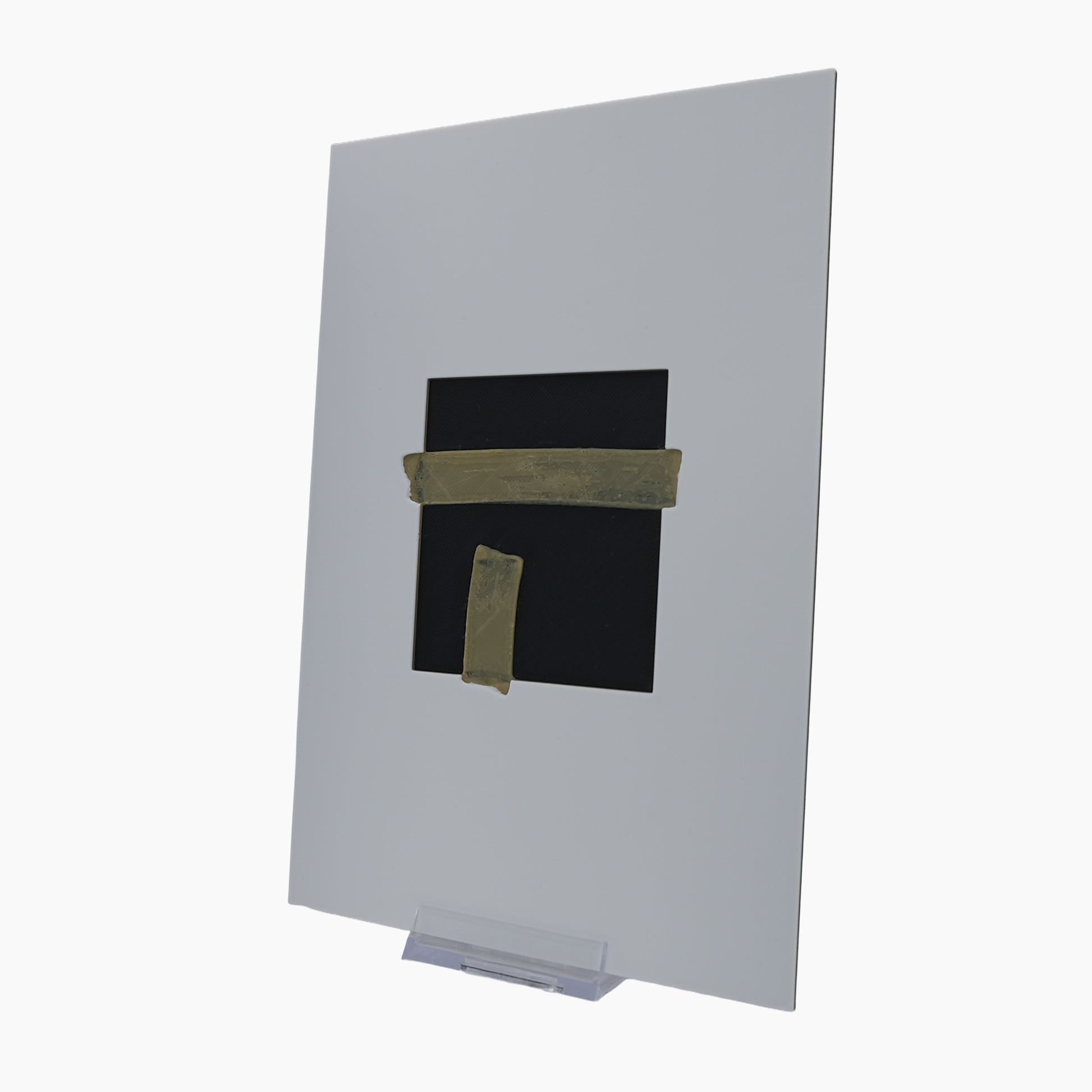 Kaaba Minimalistisch II - 3D Druck Visual Artwork
