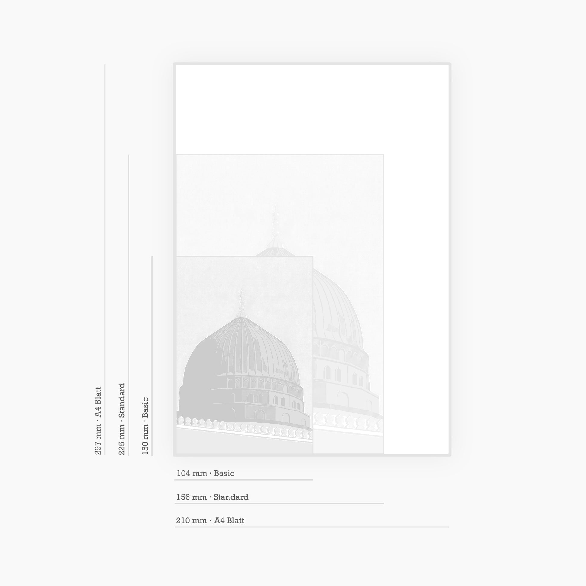 Masjid Nabawi - 3D Druck Visual Artwork