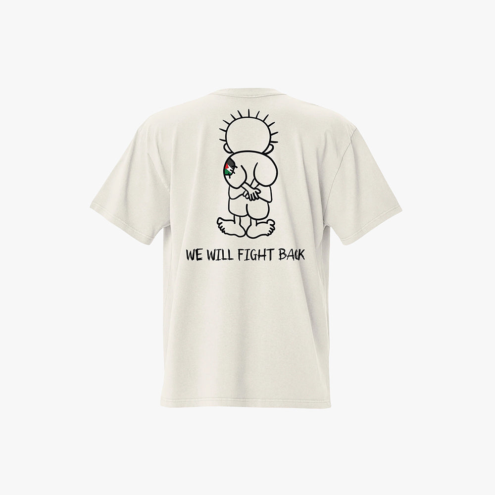 Handala - We will fight back - Oversized T-Shirt