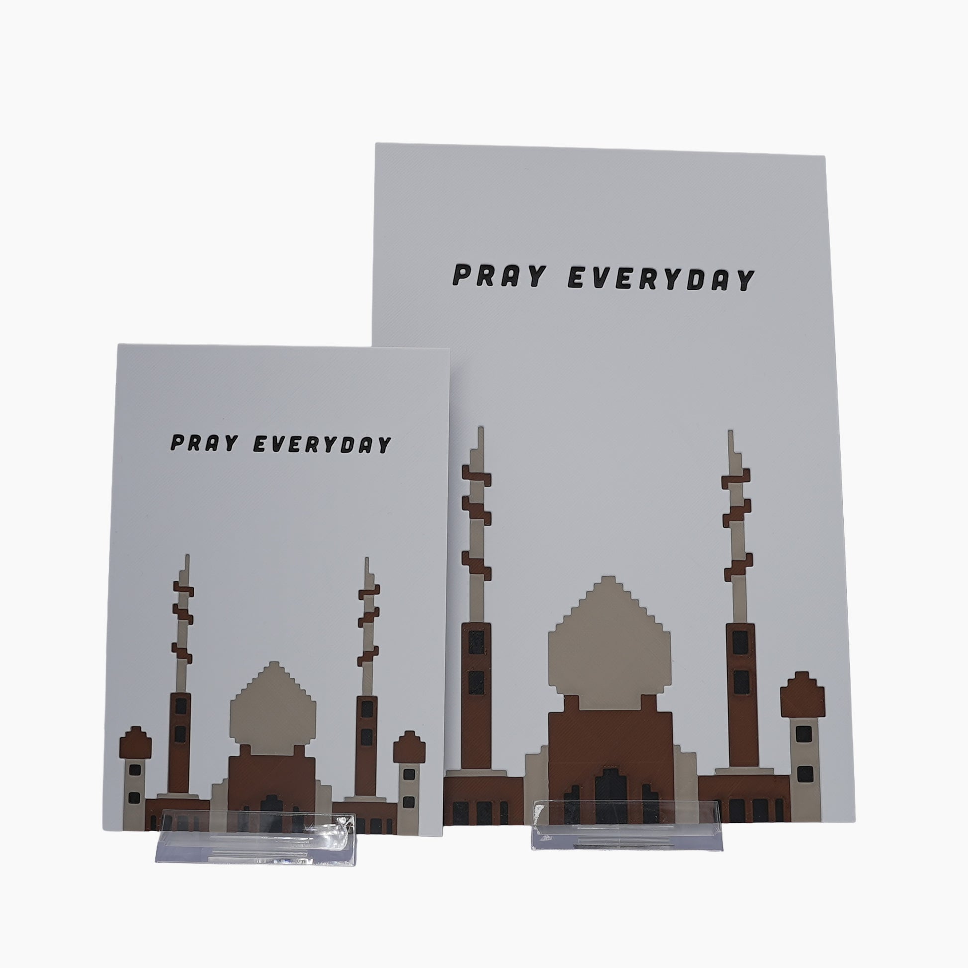 Pray Everyday - 3D Druck Visual Artwork