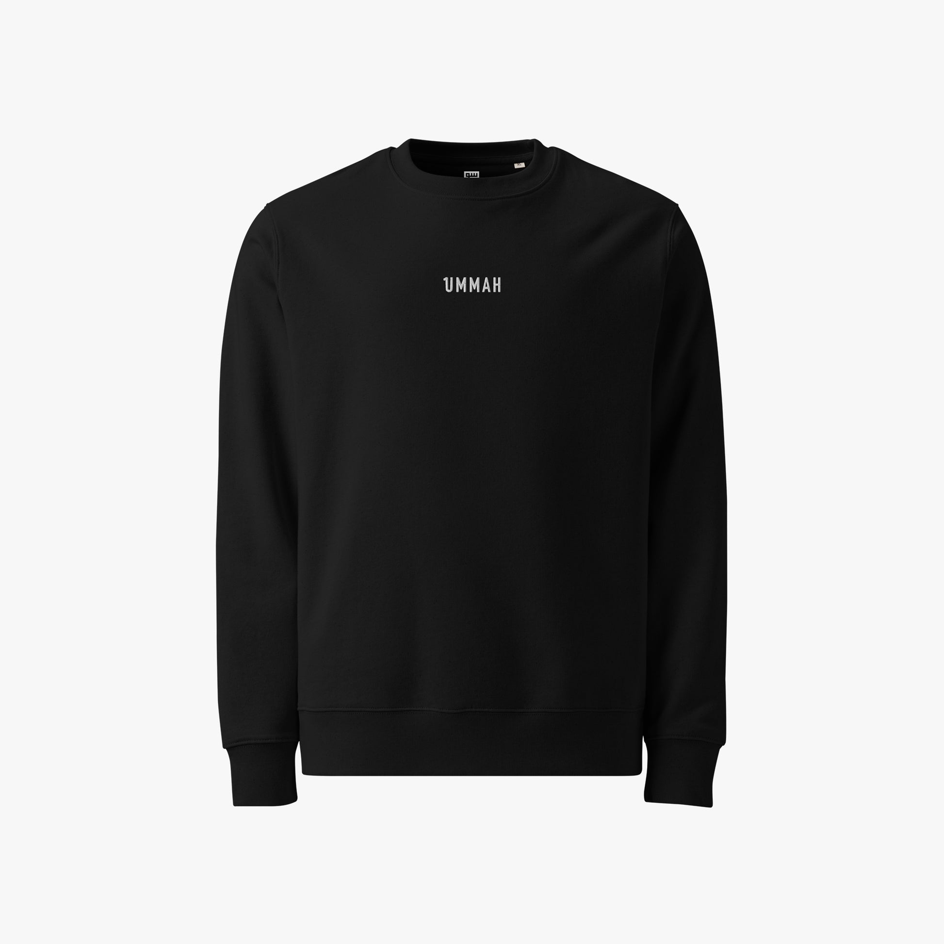 One Ummah - Unisex Bio-Pullover (Schriftzug eingenäht)